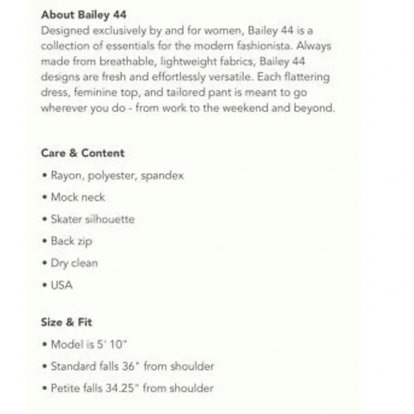 Anthro-Bailey 44 Dress - Picture 4 of 9